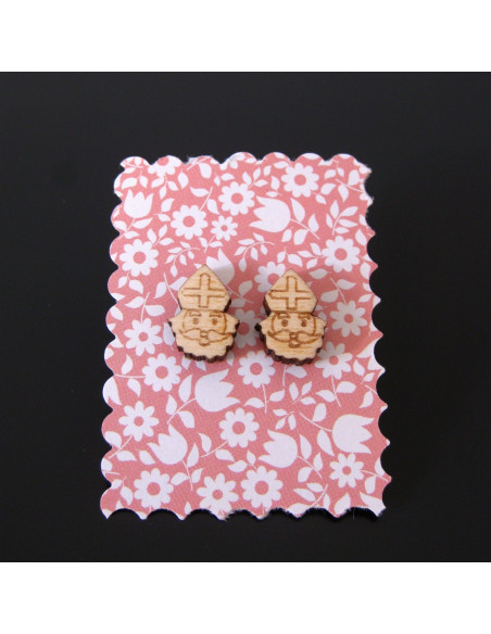 Sinterklaas oorbellen