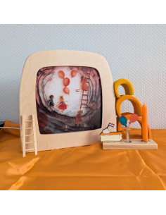 Kaars oranje 2