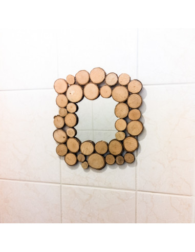 Houten knutselplakjes dik