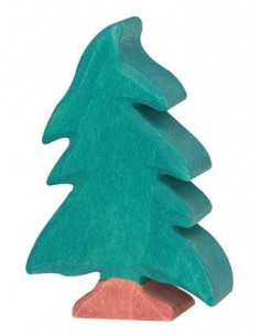 Kleine conifeer Holztiger