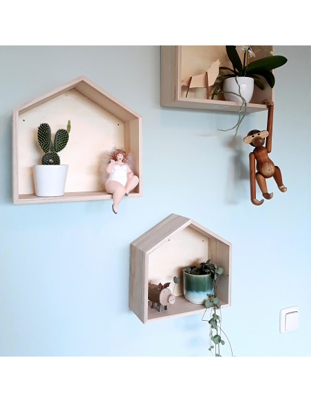 Houten varkentje puntenslijper