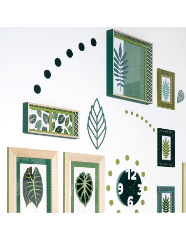 Botanisch silhouet blad