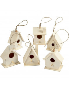 Mini vogelhuisjes