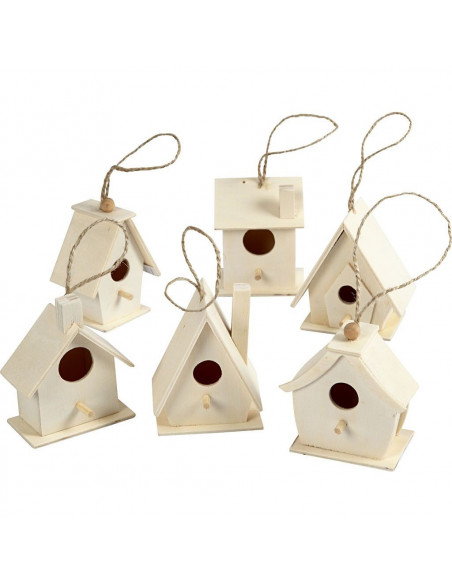 Mini vogelhuisjes