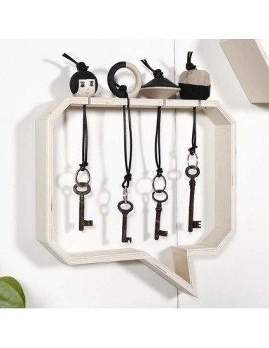 Wandplank spreekwolk