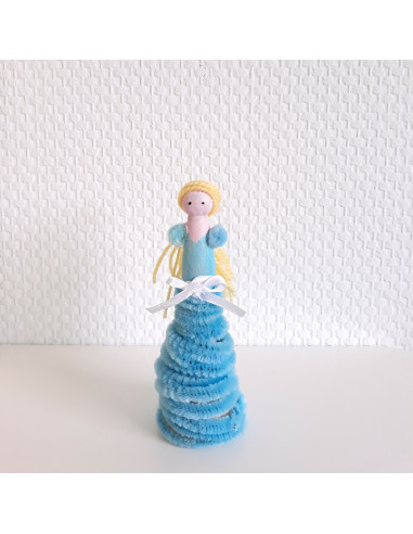 Oude houten wasknijper