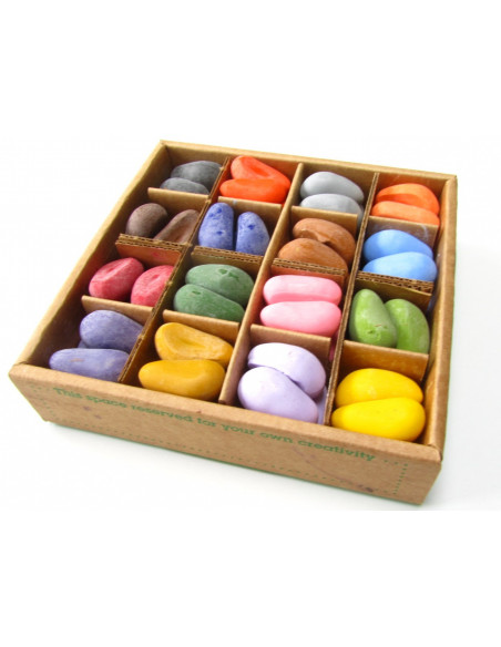 Crayon rocks, 64 stuks