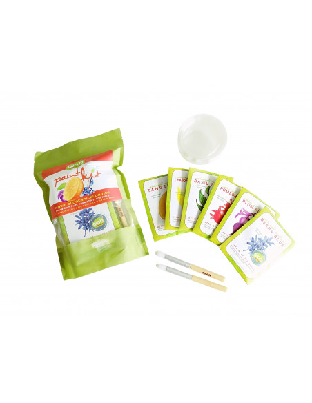 Natuurlijke verfset compleet