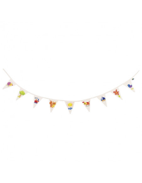 Mini verjaardagsslinger katoen
