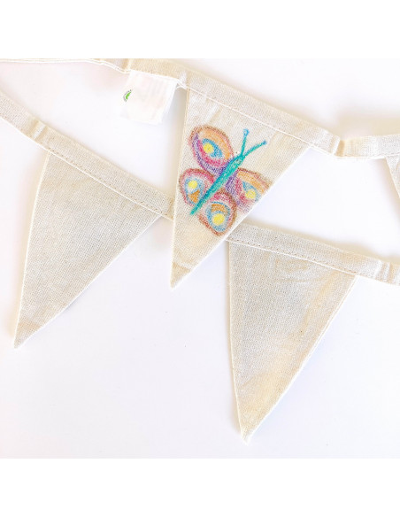 Mini verjaardagsslinger katoen