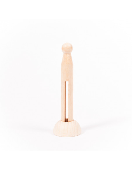 Oude houten wasknijper