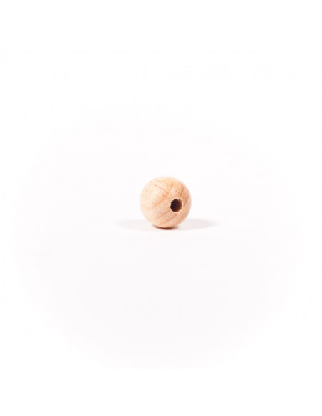 Houten kraal 1 cm