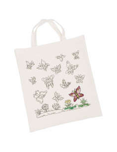 Katoenen tas vlinders 2