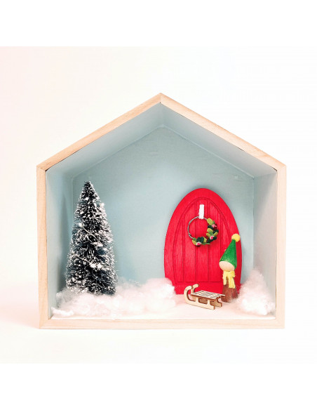 Wandplank huisjes Wandplank huisjes
