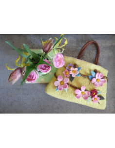 Viltpakket bloemen handtas 2