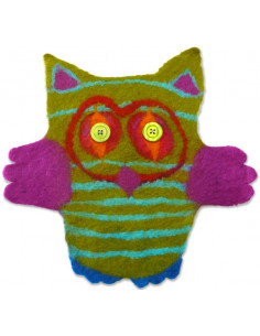 Viltpakket uilenschilderij