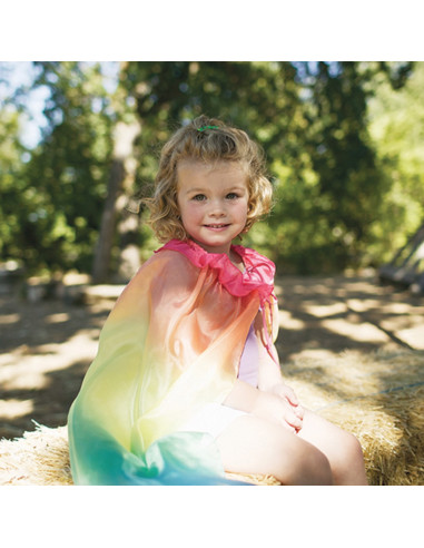 Sarah's silks regenboog cape