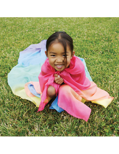 Sarah's Silks regenboogkleed XXL