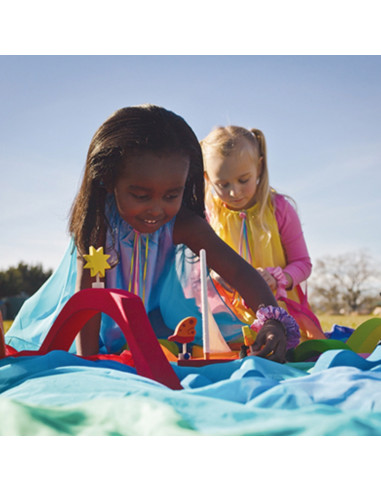 Sarah's Silks speeldoek zee