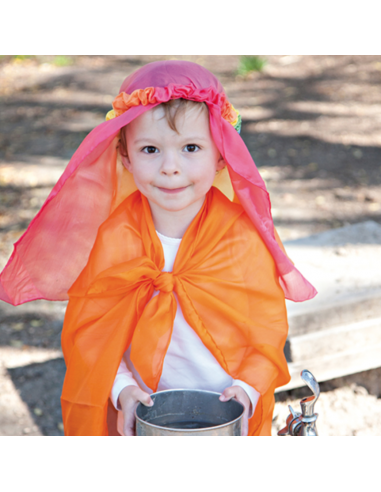 Sarah's Silks speeldoek oranje