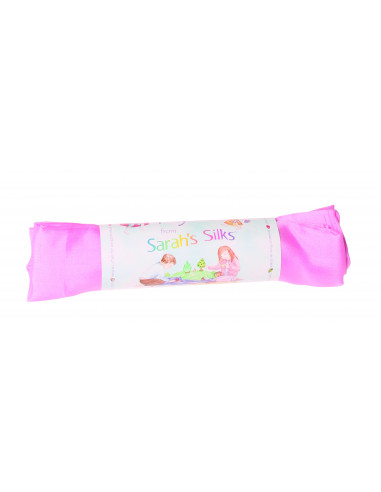 Sarah's silks speeldoek roze