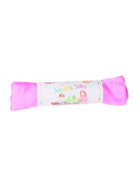 Sarah's silks speeldoek roze Sarah's silks speeldoek roze