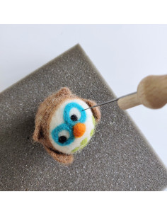 Viltnaald houder 1 naald 2