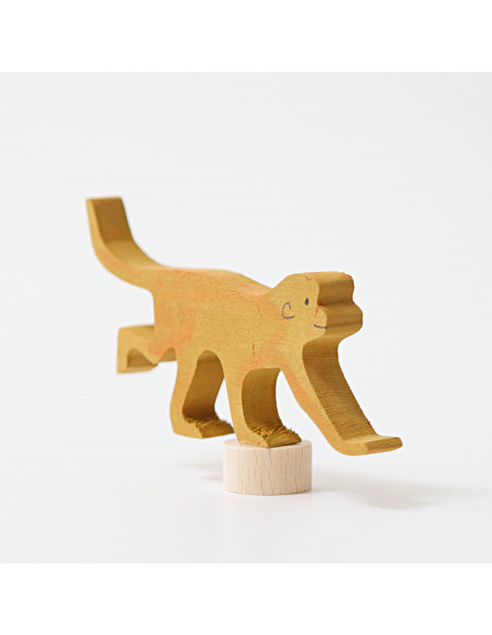 Aap steker voor verjaardagsring