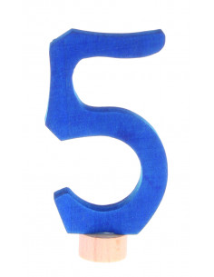 Cijfer 5 verjaardagring antroposofisch 2