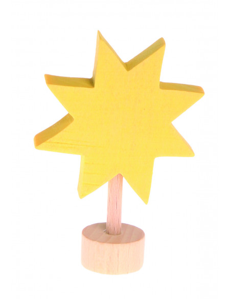 Ster steker voor verjaardagsring