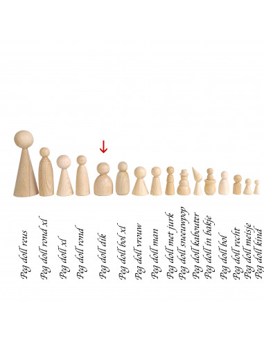 Peg doll dik