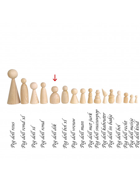 Peg doll dik