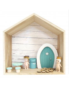 Droomtafeltje met krukjes groen 2