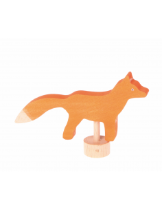 Vos steker voor verjaardagsring