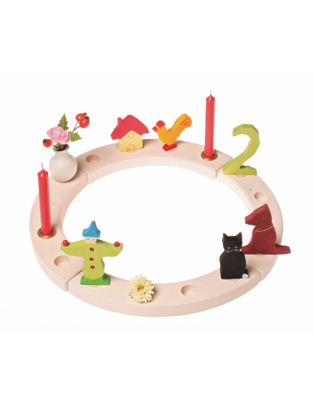 Verjaardagsring groot wit