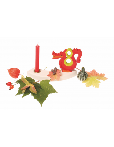 Verjaardagsring klein wit