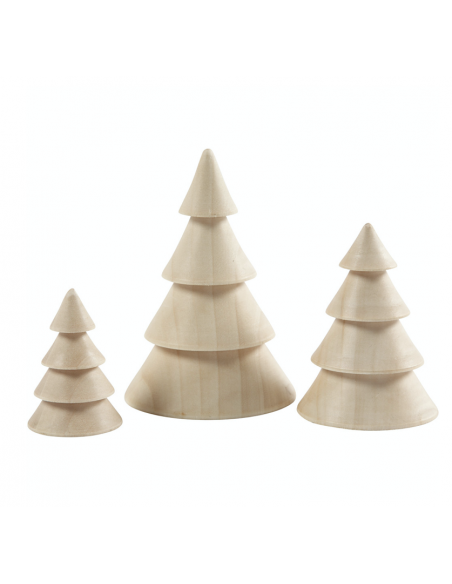 Knutsel kerstboompjes groot