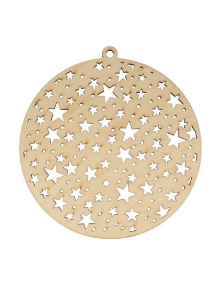 Kerstballen met sterren