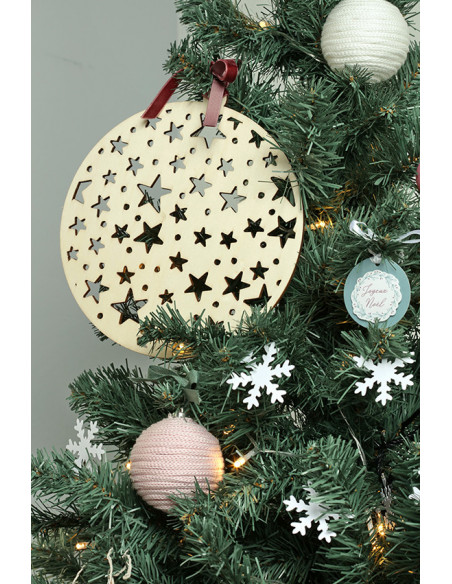 Kerstballen met sterren