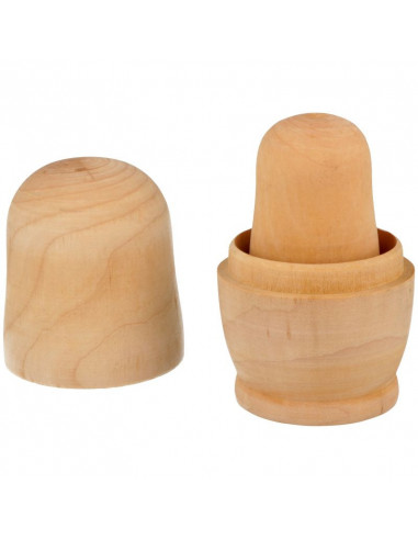 Matroesjka om zelf te schilderen