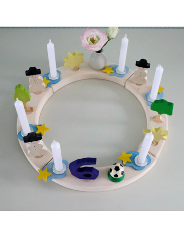 Sterren houder verjaardagsring