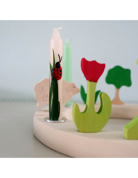 Kaars lieveheersbeestje