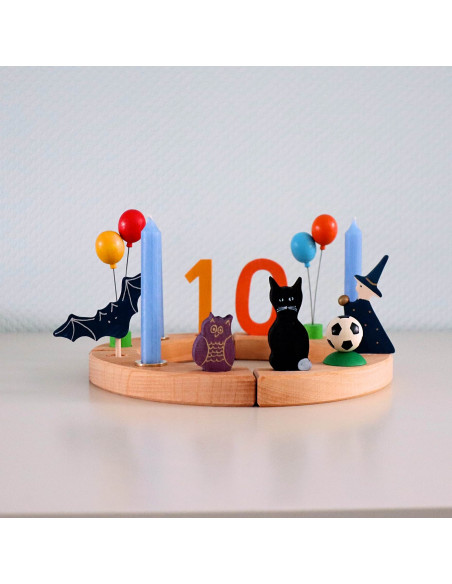 Vleermuis steker voor verjaardagsring