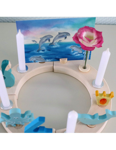 Verjaardagsring klein wit