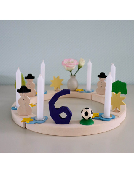 Ster steker voor verjaardagsring