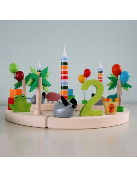 Cijfer 2 voor verjaardagsring