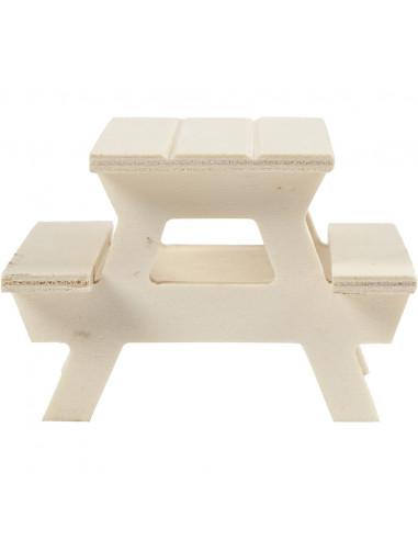 Picknicktafel miniatuur