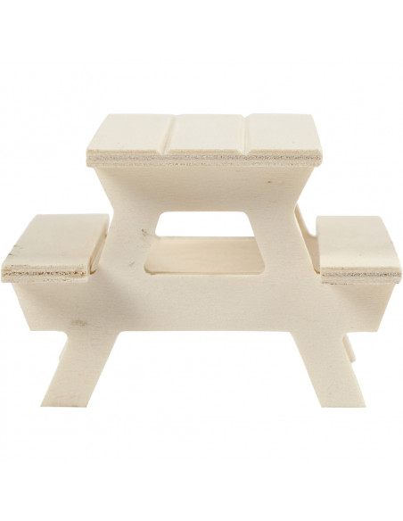 Picknicktafel miniatuur
