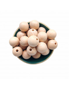 Houten kraal 2,5 cm 2