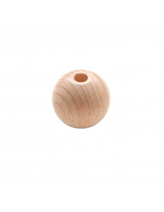 Houten kraal 2,5 cm